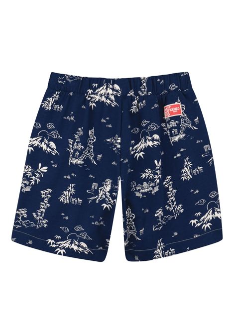 Bemuda con stampa KENZO KIDS | K6165084N